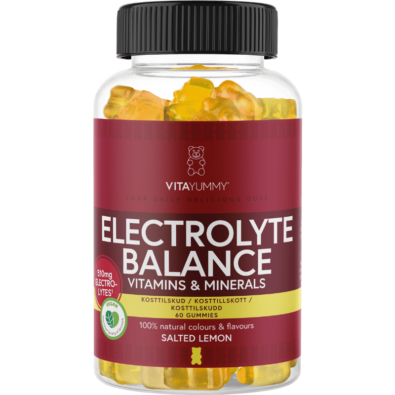 VitaYummy Electrolyte Balance Salted Lemon (60 stk)