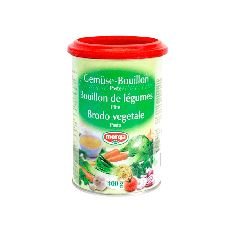 Morga U. Gærekstrakt Grøntsagsbouillon - 400 g.