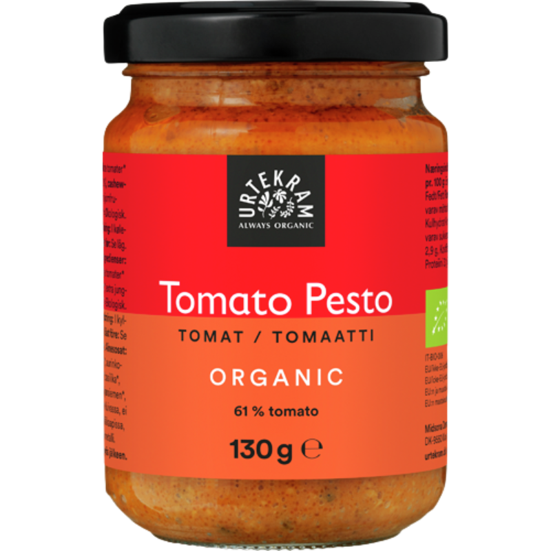Urtekram Rød Pesto Ø - 130 g