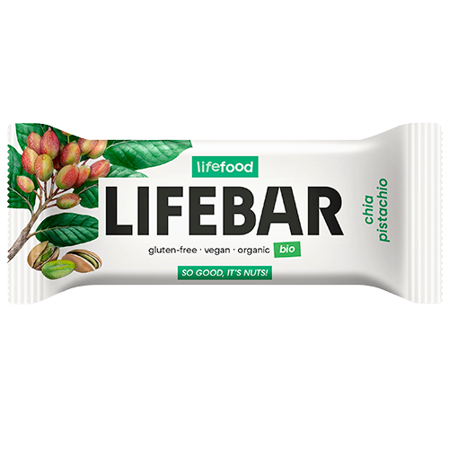 Lifefood LifeBar Chia Pistacie RAW Ø (40 g)