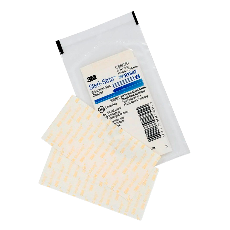 3M Steri-Strip Forstærket Tapesutur, 12 mm x 100 mm (2 stk)