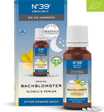 BACHFLOWER No. 39® NØDHJÆLP Sov Godt Globulix  Ø