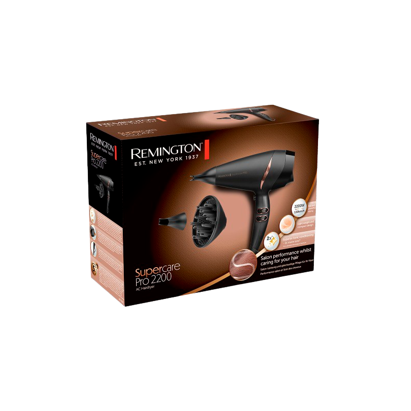 Remington Supercare PRO 2200 AC Hørtørrer