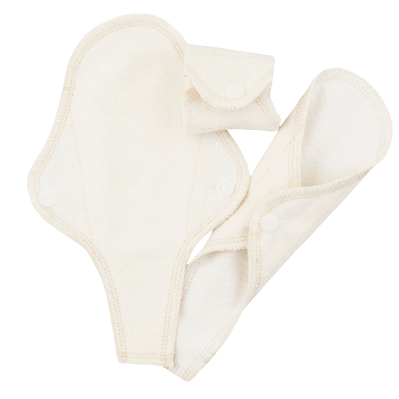 ImseVimse Sanitary Pads Classic - Thong, Natural (3 stk)