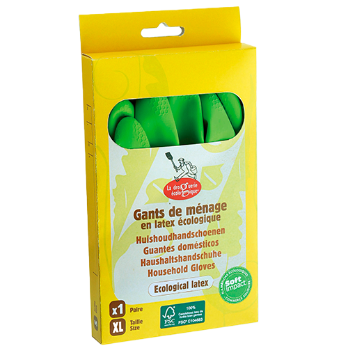 Ecodis Latexhandsker Str. XL Til Mange Ganges Brug (1 sæt)