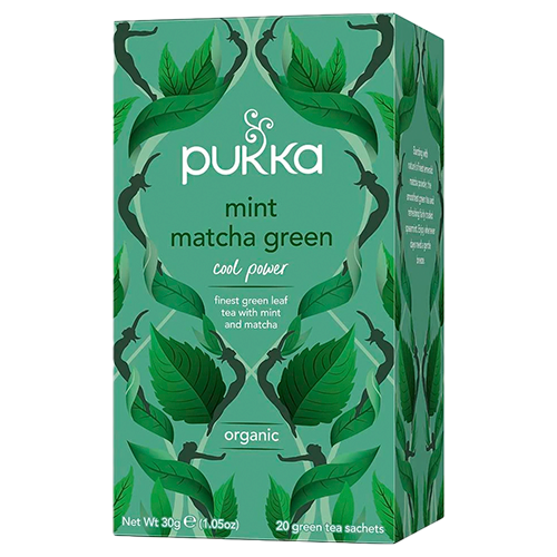 Pukka Mint Matcha Green te Øko. - 20 br.