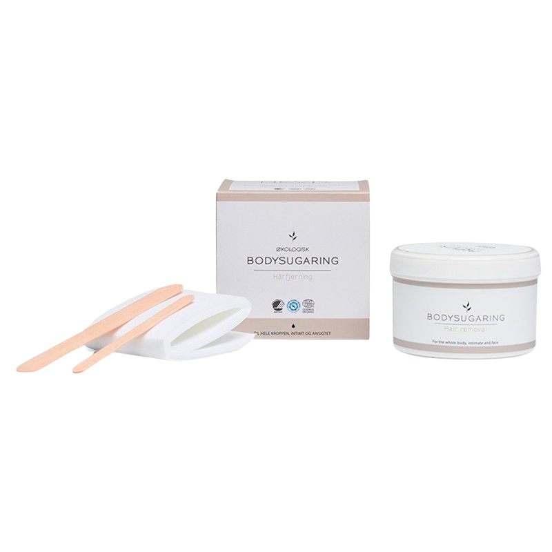 HEVI Bodysugaring sæt inkl. strips, spatler og bodysugaring - 375 g.