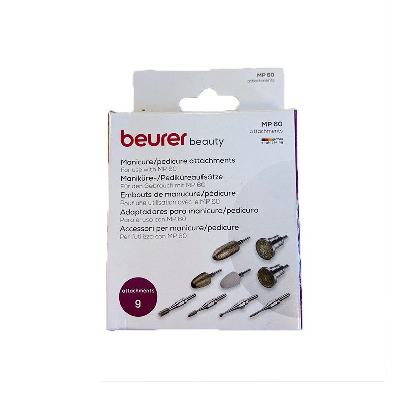 Beurer Tilbehørssæt til Professionelt Manicure-/Pedicuresæt MP 60 (1 sæt)