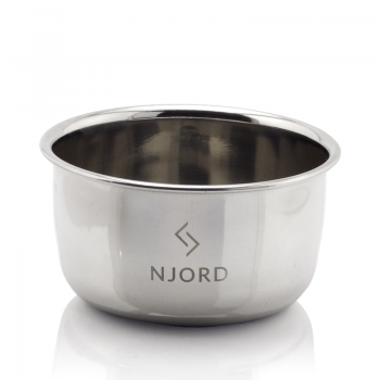 Njord Barberskål (Rustfrit Stål)