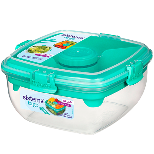 Sistema Madkasse Til Salat Ass. Farver (1,1 l)