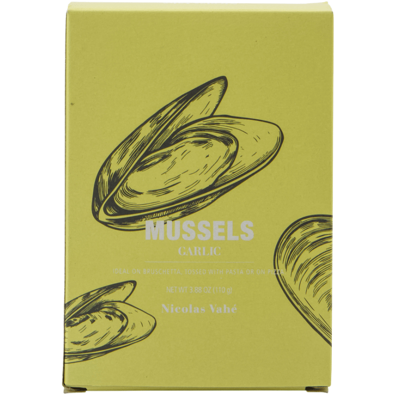 Nicolas Vahé Blåmuslinger Rapeseed Oil & Garlic (110 g)