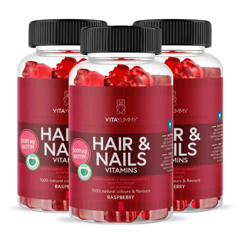 3 x VitaYummy Hair & Nails (60 stk)