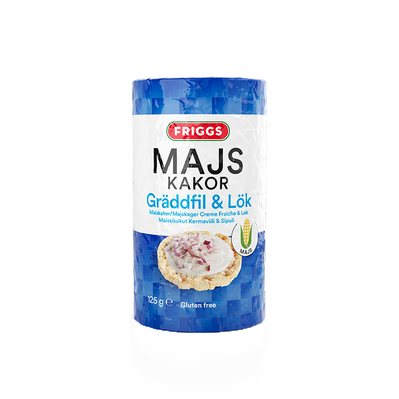 Friggs Corncake Sourcream Onion (125 g)