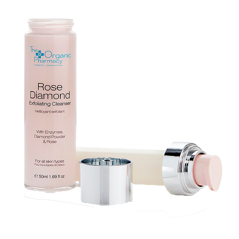 The Organic Pharmacy Rose Diamond Exfoliating Cleanser Refill (50 ml)