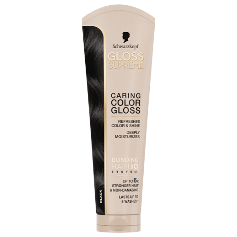 Schwarzkopf Gloss Supreme Caring Color Gloss Black (145 ml)