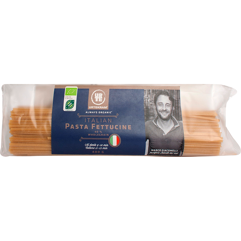 Urtekram Fettucine fuldkorn Ø - 400 g