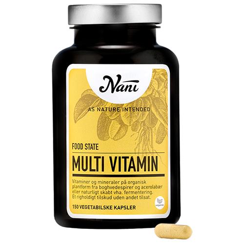 Nani Food State Multivitamin (150 kapsler)