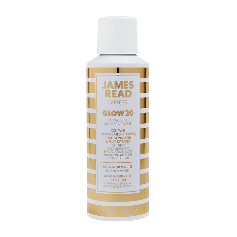 James Read GLOW 20 Express Tan Mousse Body (200 ml)