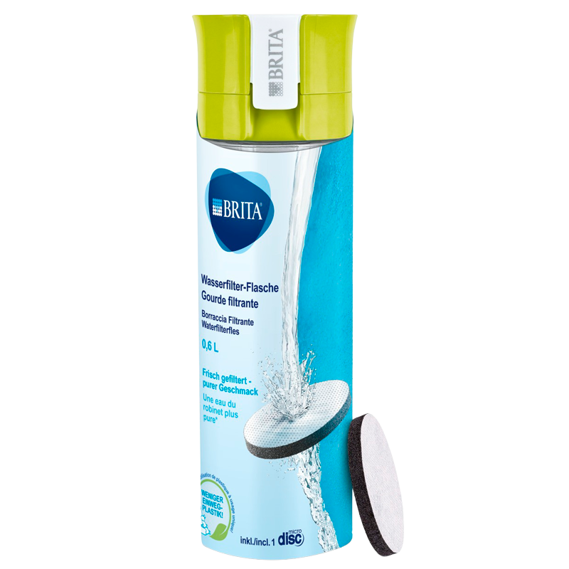 BRITA Water Filter Bottle Vital Lime - 1 stk.