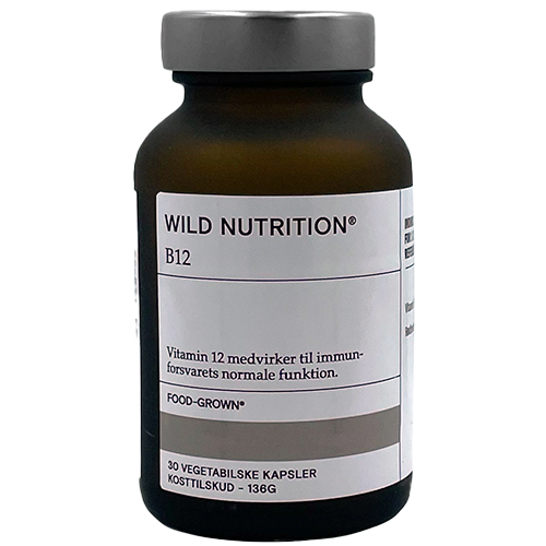 Wild Nutrition Food-Grown Vitamin B12 Plus (30 kaps)