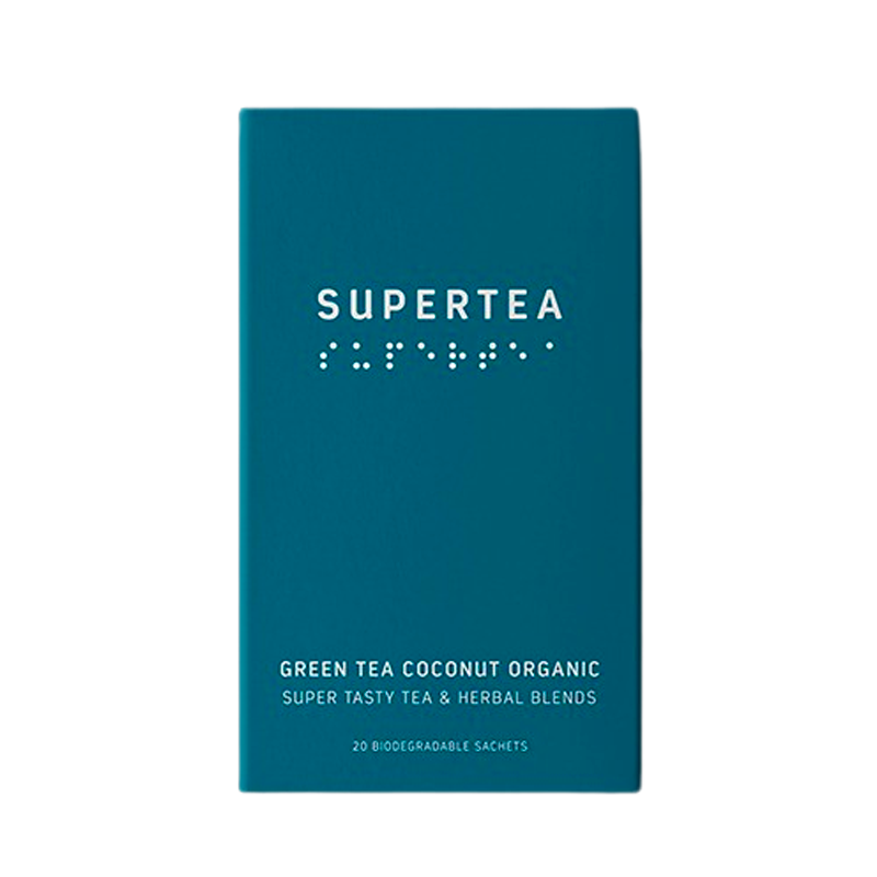Teministeriet Supertea Green Tea Coconut Organic - 20 breve