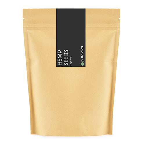 Pureviva Hampefrø - Afskallede Ø - 250 g.