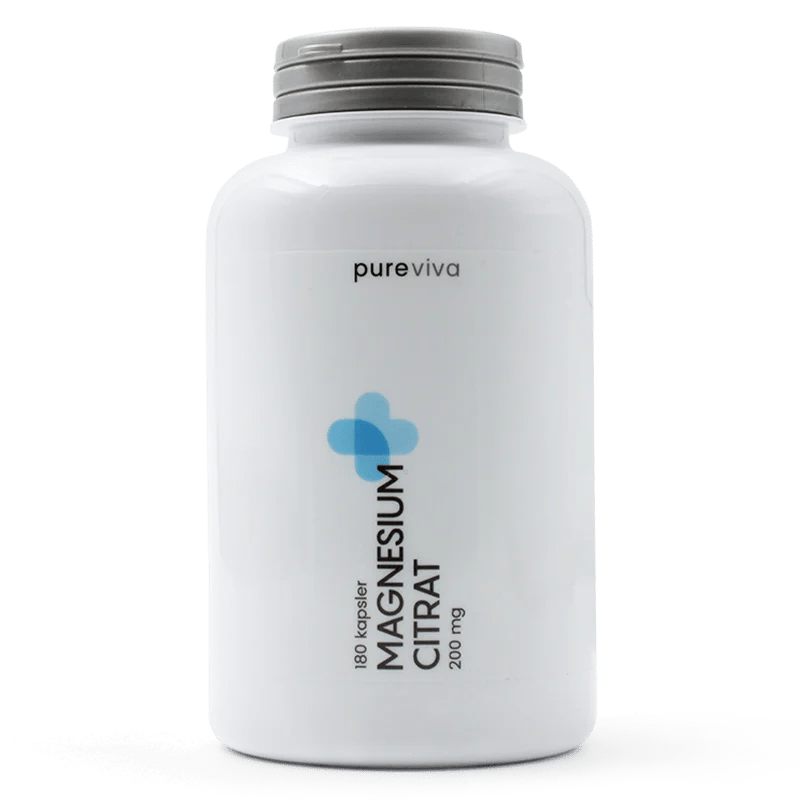 Pureviva Magnesium Citrat 200mg - 180 kap