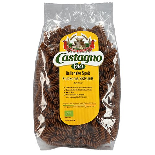 Castagno, fuldkorns spelt skruer Ø (500g)
