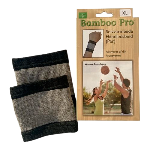 Bamboo Pro Håndledsbind X-Large (1 sæt)