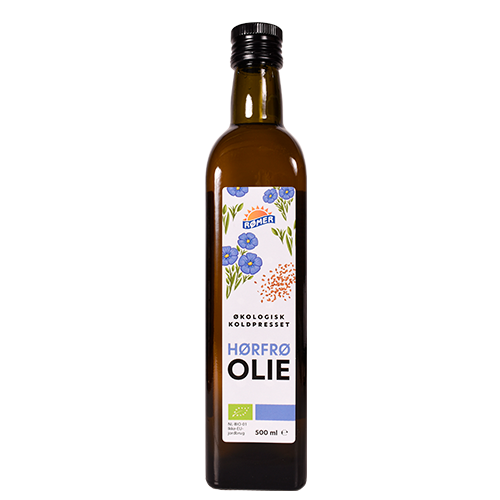 Rømer Hørfrøolie Ø - 500 ml.