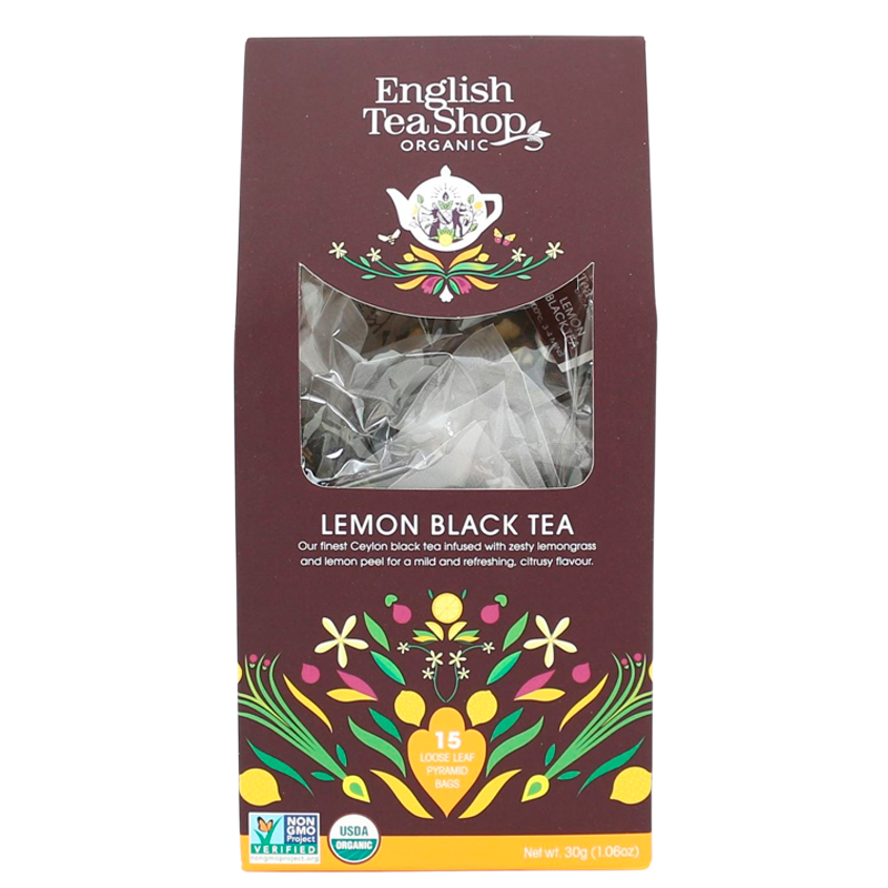 English Tea Shop Lemon Black Tea Ø  (15 stk)