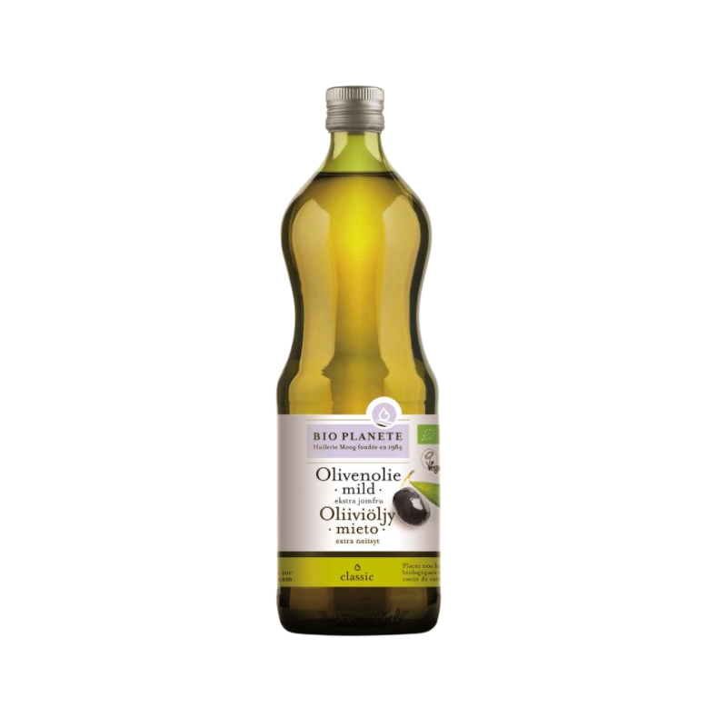 Biogan Olivenolie Mild Koldpresset Ø - 1 ltr