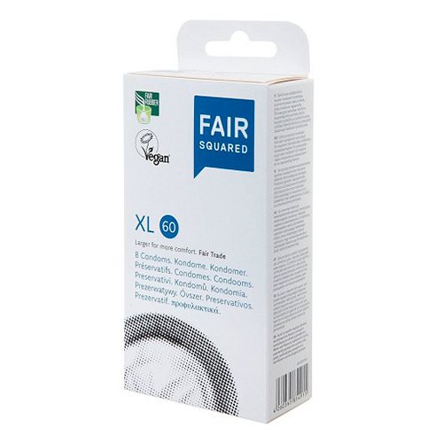 Fair Squared Kondomer XL 60 - 8 stk.