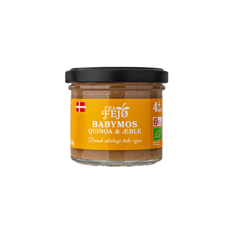 Fra Fejø Babymos Quinoa/Æble Ø (120 g)