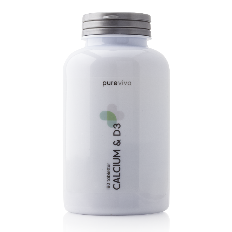 Pureviva Calcium & D3 (180 tabl)