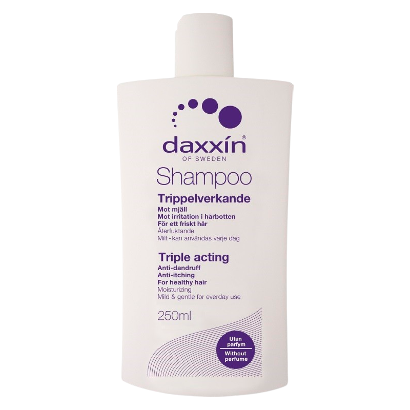 Daxxin Anti-Skælshampoo Unscented - 250 ml.