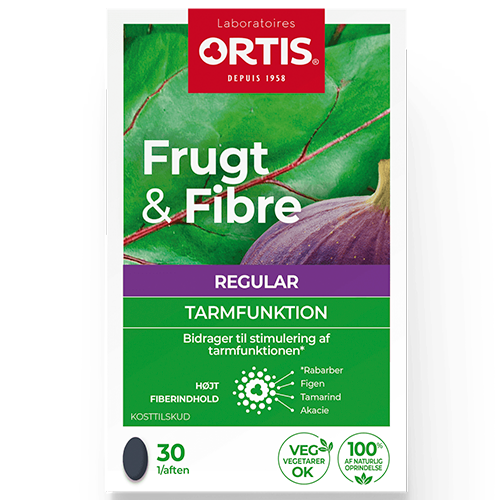 Ortis Frugt & Fibre Tabletter - 30 tab.