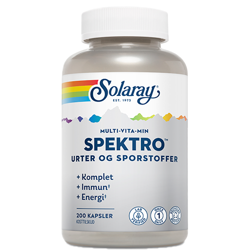 Solaray Spektro Multi-Vita-Min - 200 kap.