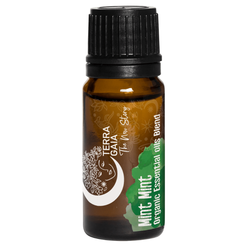 Terra Gaia Økologisk Æterisk Olie Pebermynte (10 ml)