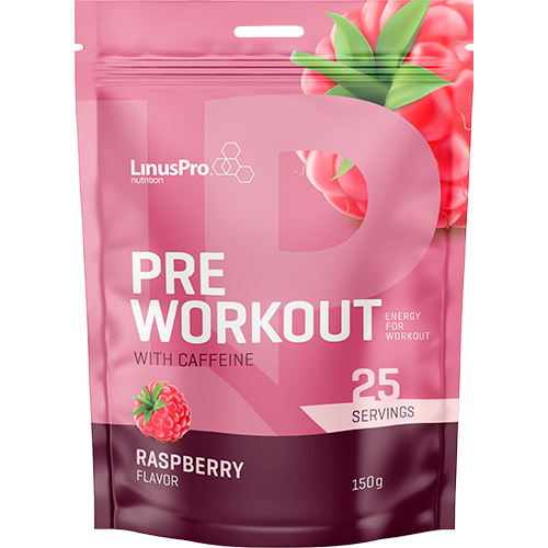 LinusPro Pre-Workout Raspberry (150 g)