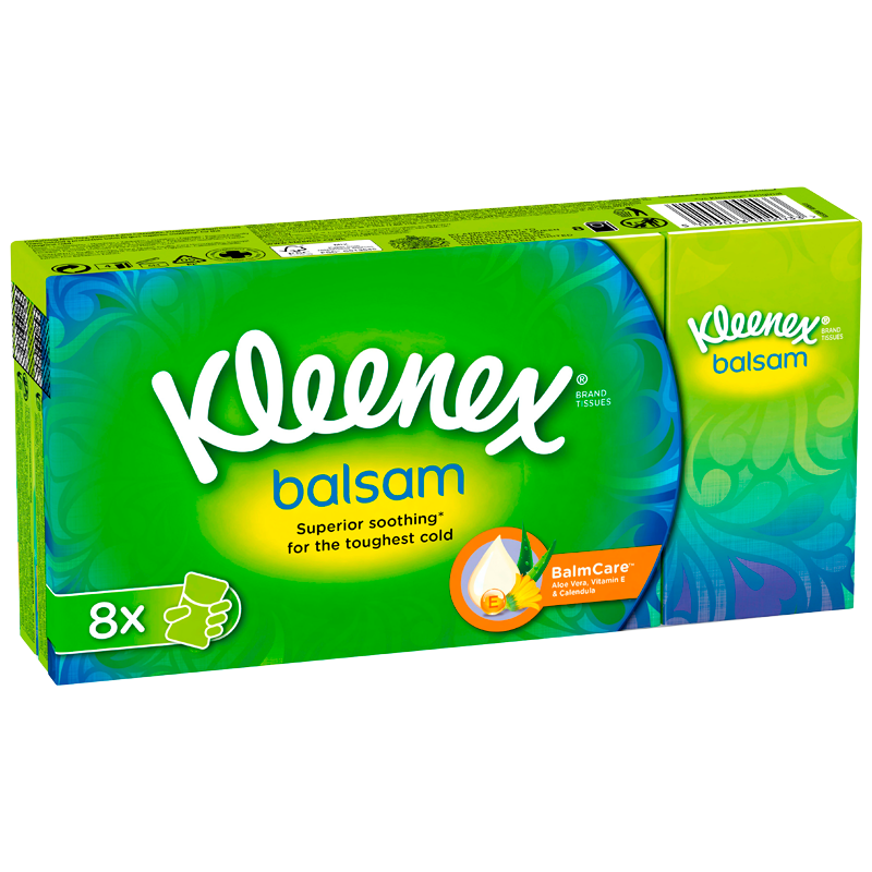 Kleenex Balsam Lomme (10x8 stk)