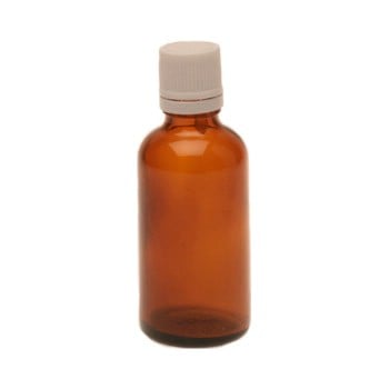 Mezina Flaske med låg og dråbetæller - 50 ml.