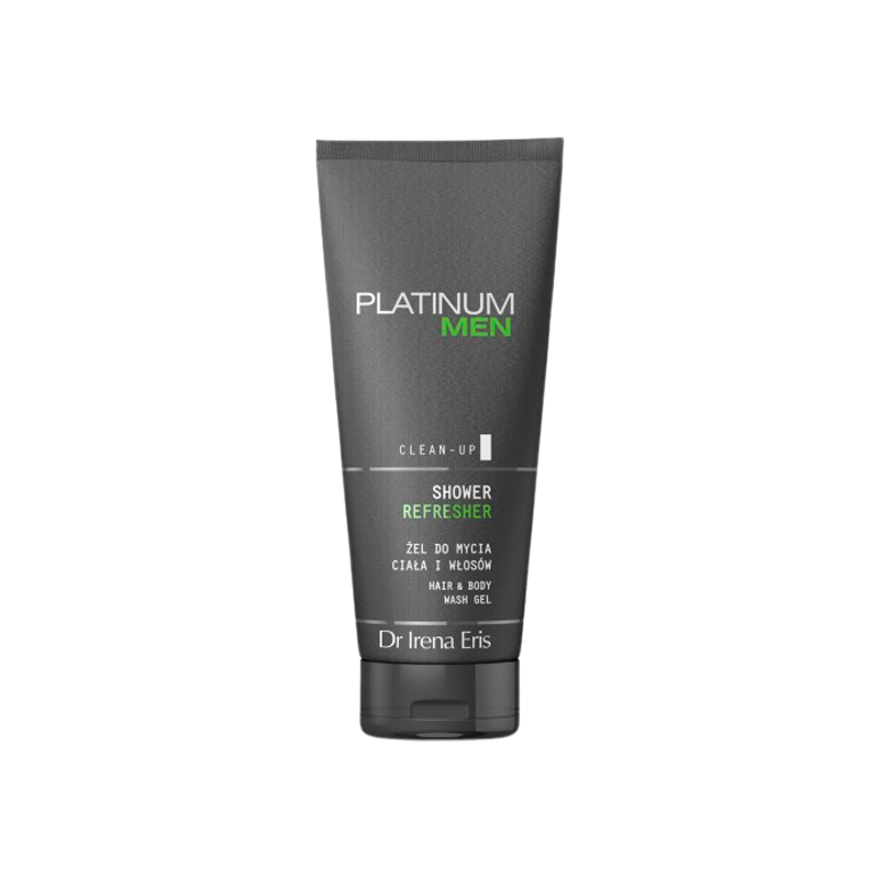 Dr. Irena Eris Platinum Men Shower Refreshner Hair And Body Wash Gel (200 ml)