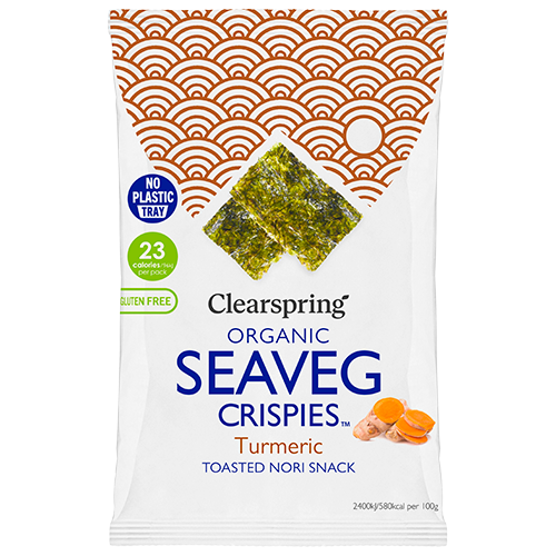 Clearspring Tang Chips Gurkemeje Ø (4 g)