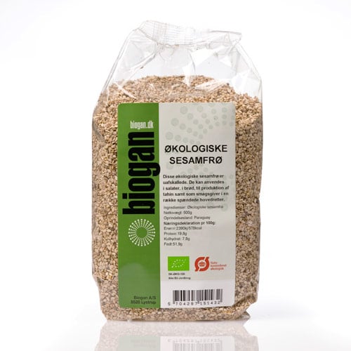 Biogan Sesamfrø Ø - 500 g.