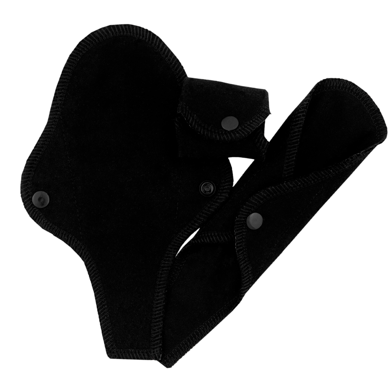 ImseVimse Panty Liners Classic - Thong, Black (3 pak)
