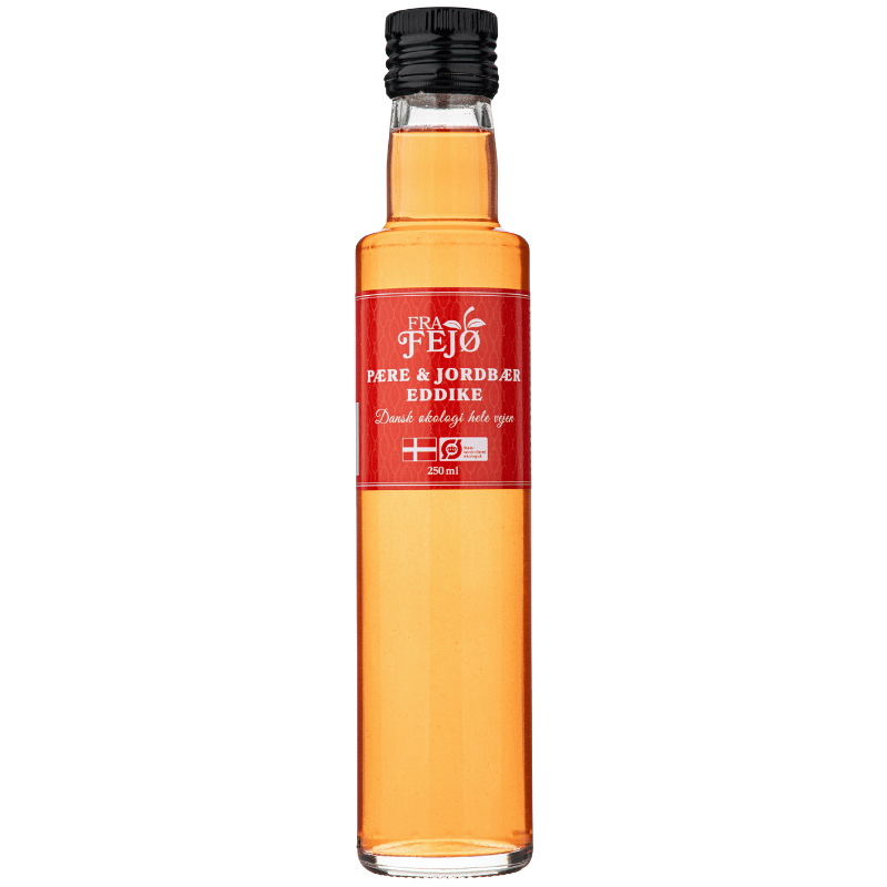Fra Fejø Pære & Jordbær Eddike Ø (250 ml)