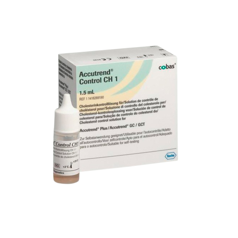 Accutrend Kolesterol kontrolvæske (1,5 ml)