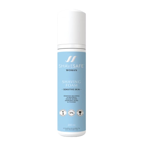 Shavesafe Woman Shaving Foam Sensitive Skin - 200 ml.