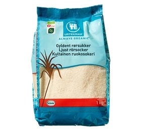 Urtekram Rørsukker Brasilien Ø - 1 kg